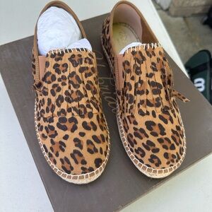Ariat Leopard Suede Loafers